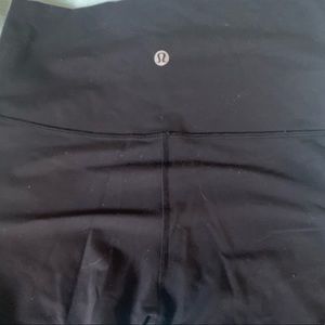 Lululemon wunder under high rise size 8 black